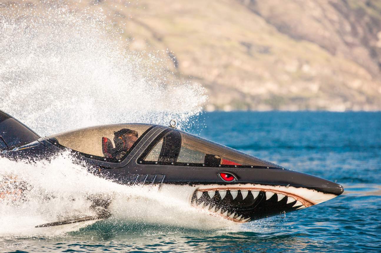 Hydro Attack Shark Boat Ride in Queenstown Klook Hong Kong